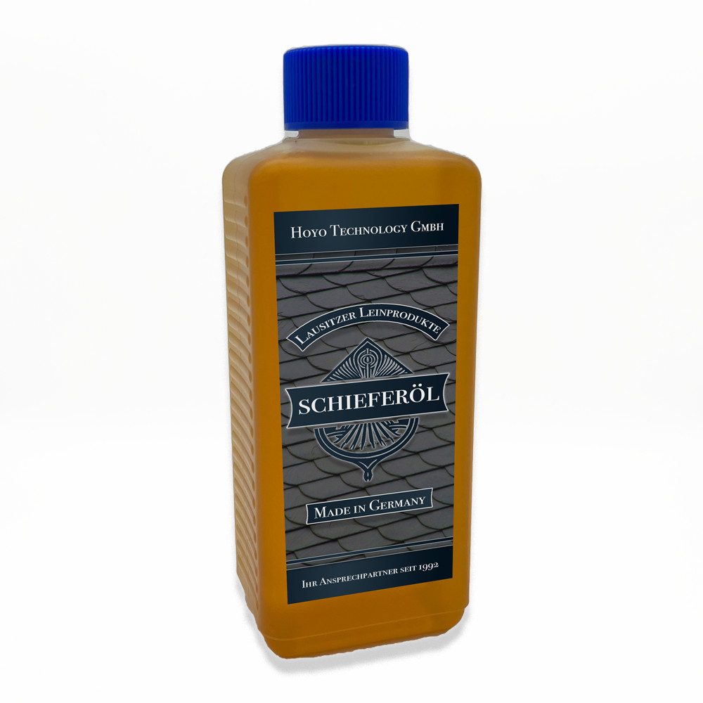 Hoyo Technology GmbH Schieferöl Imprägnierung - 0,25 L, Natürlicher Schutz von Schiefer Naturstein-Imprägnierung, Lebensmittelecht, Umweltfreundlich, Schnelltrocknend, Wasserabweisend