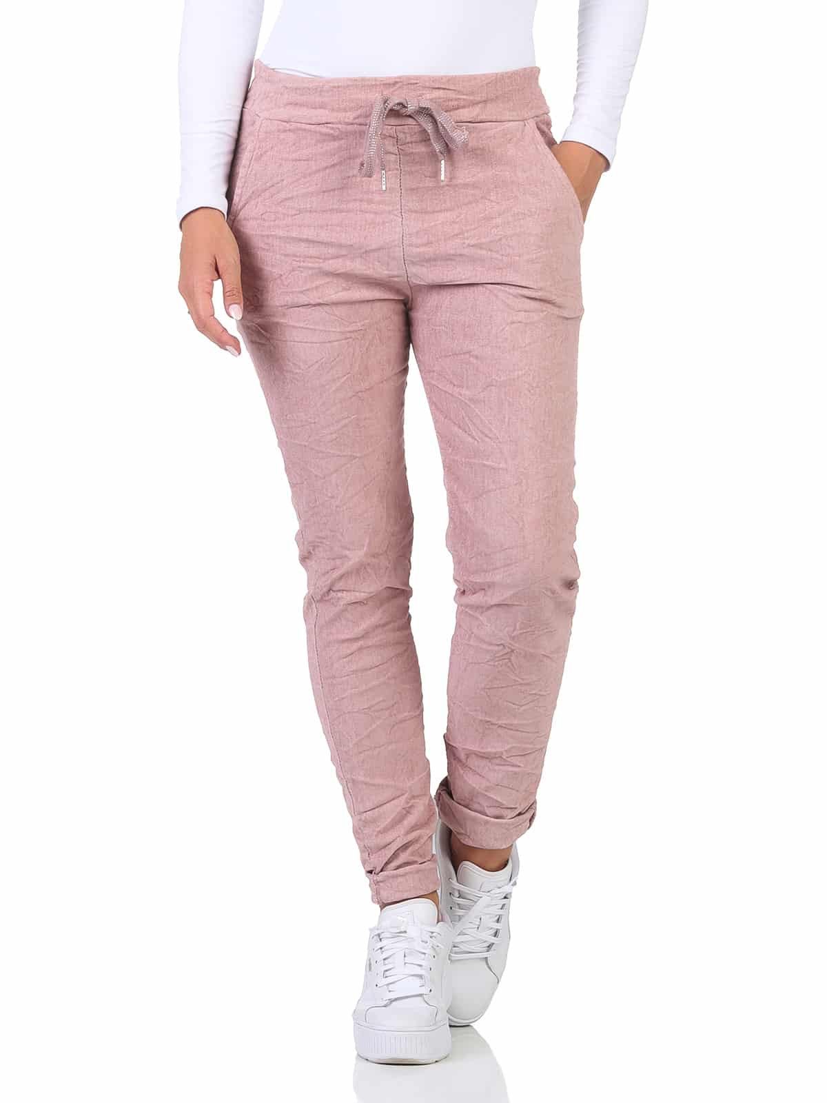 OriginalYou Cordhose Damenhose Feincord Chino mit Stretch bequeme Schlupfho günstig online kaufen