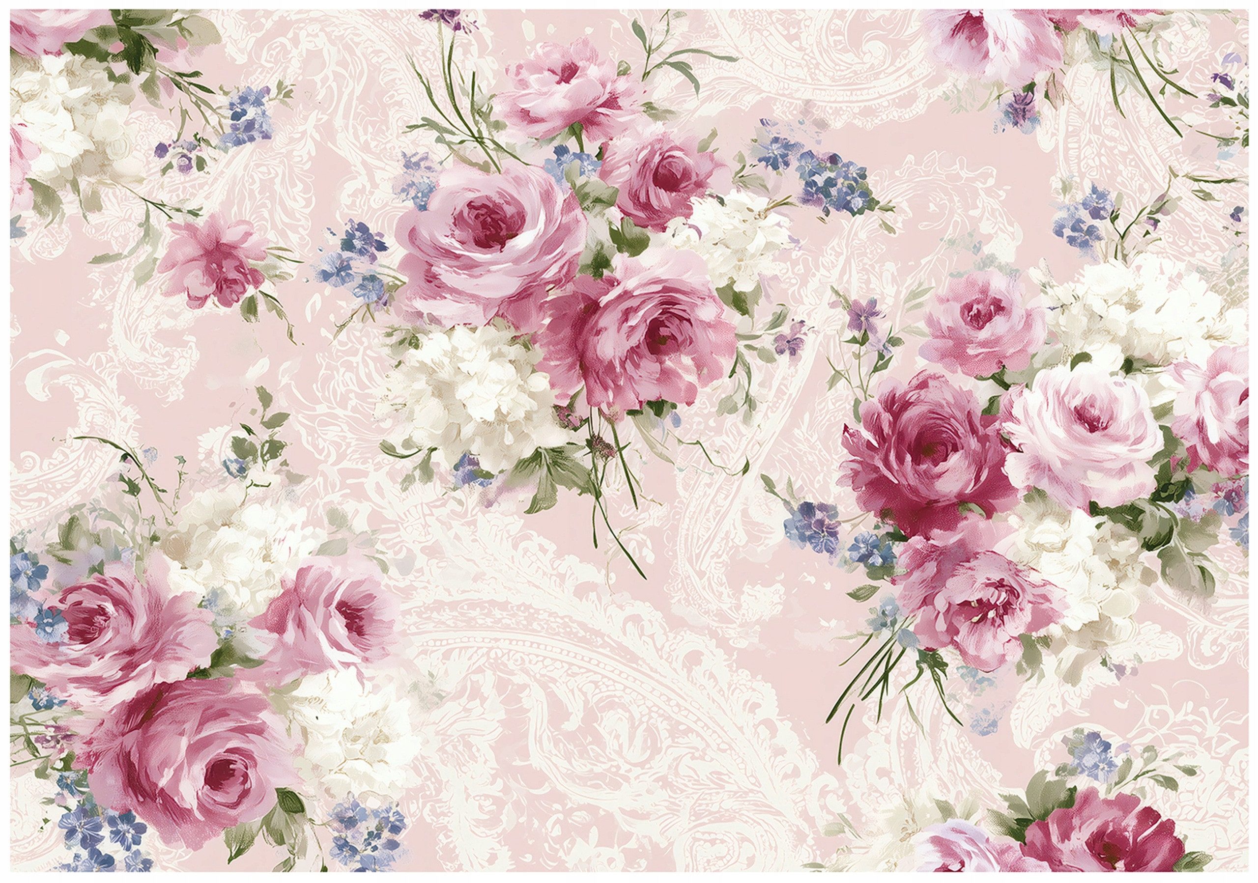 Wallarena Fototapete Blumen Vlies reißfest UV-beständig Schlafzimmer Wohnzimmer, glatt, 150 x 105 cm