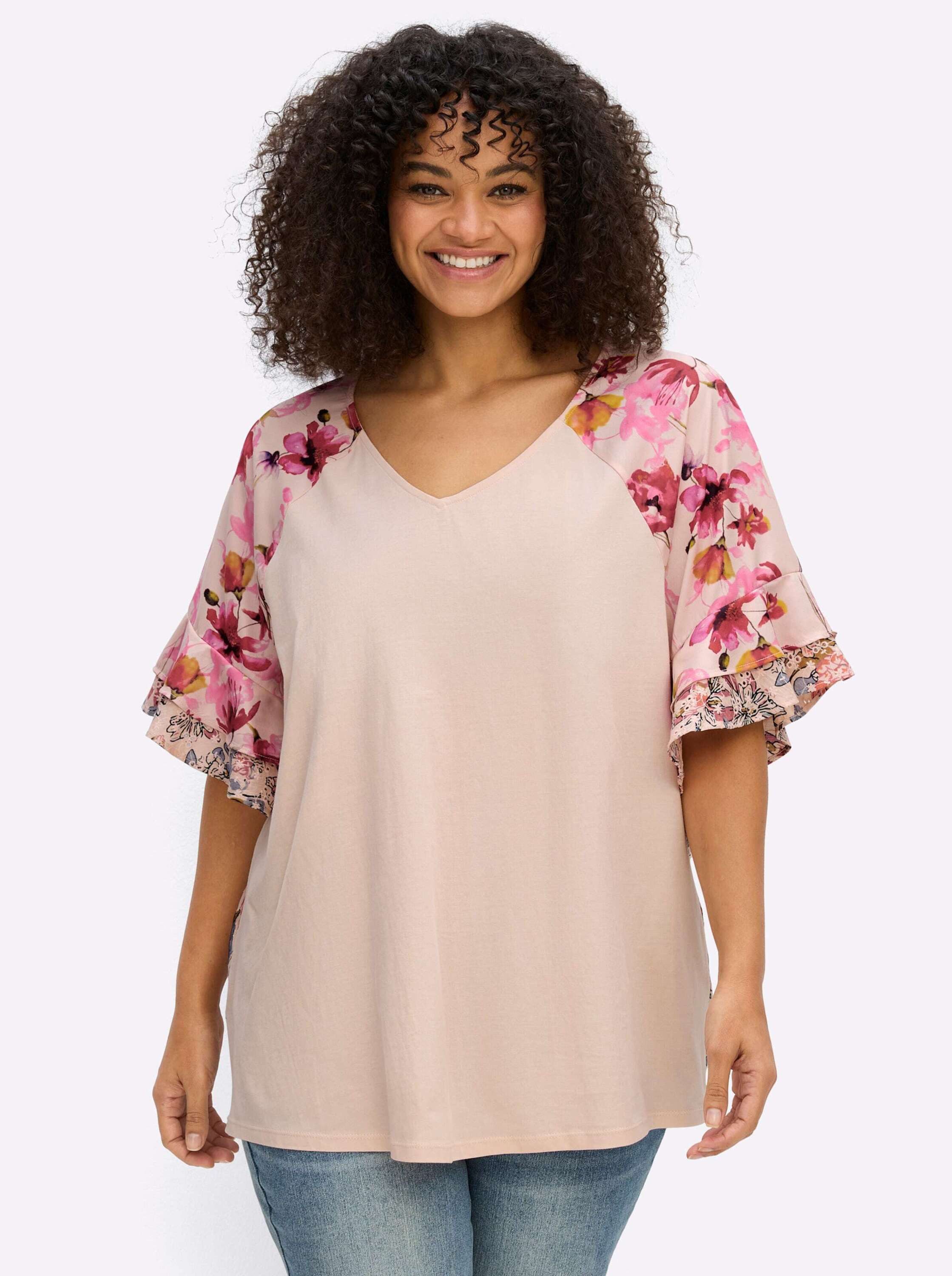 Klassische Bluse 3/4-Arm-Bluse 3/4-Arm