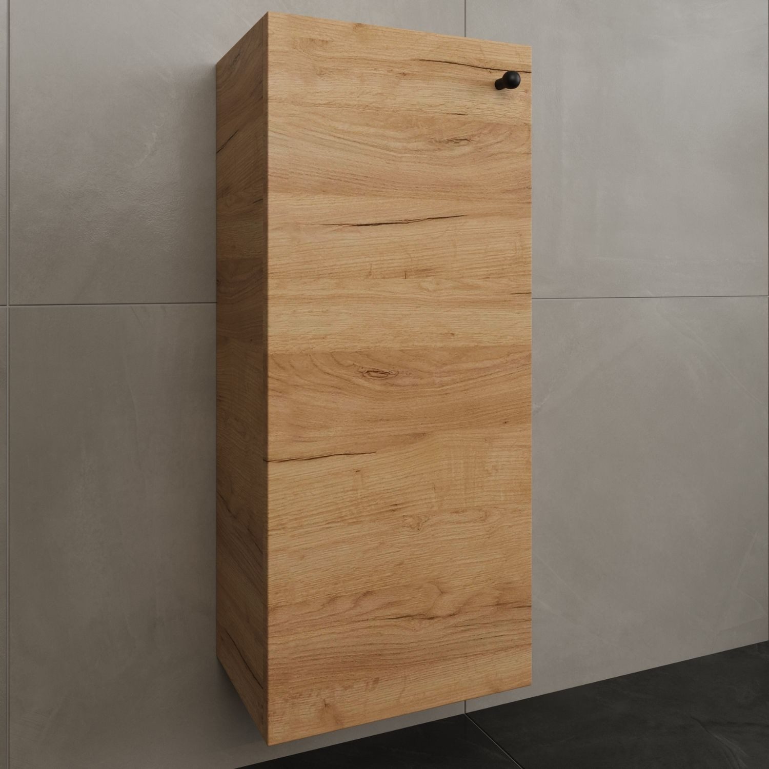 Planetmöbel Midischrank Midischrank 32cm (Gold Eiche) günstig online kaufen