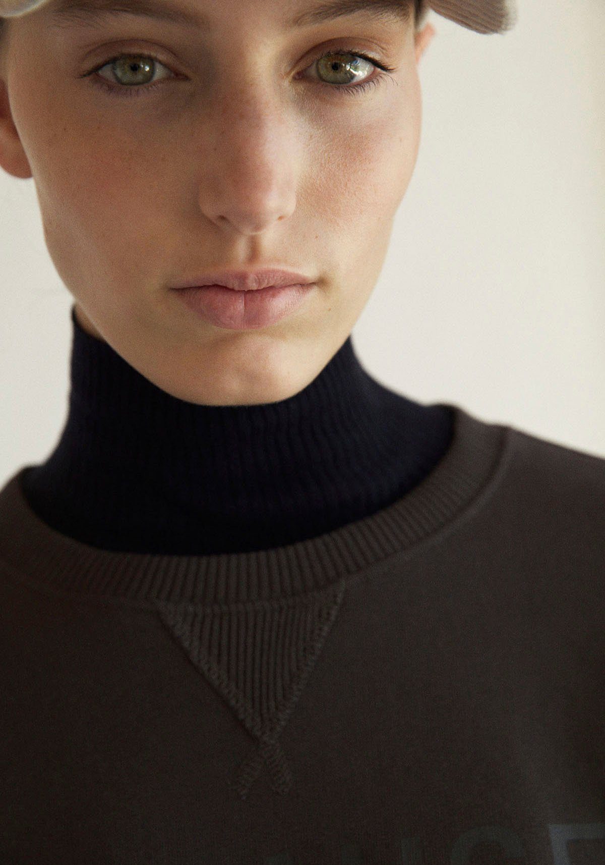 Damen Pullover ECOALF Sweatshirt LLanes mit großem Print vorne
