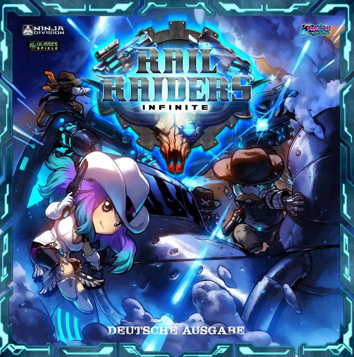 Ulisses Spiele Spiel Rail Raiders Infinite Grundspiel Ulisses Spiele, Strategiespiel