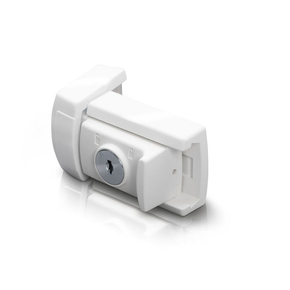 Burg Wächter Türriegel Burg Wächter Tür-Fensterriegel 80 x 45 mm weiß