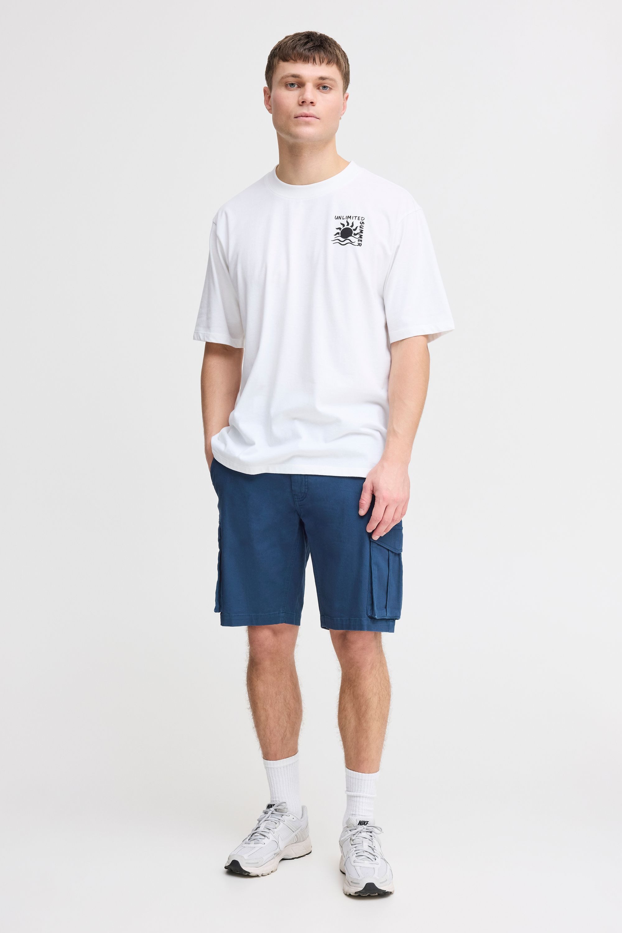 !Solid Cargoshorts SDKarim Lässige Shorts mit Cargotaschen