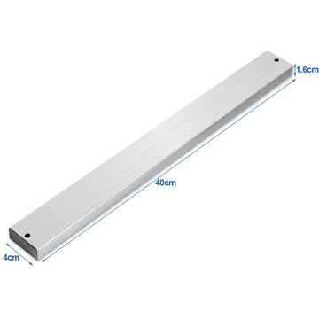 Randaco Wand-Magnet Messer-Leiste Messerhalter für Küchenutensilien oder Werkzeugen 3M Klebeband 40cm