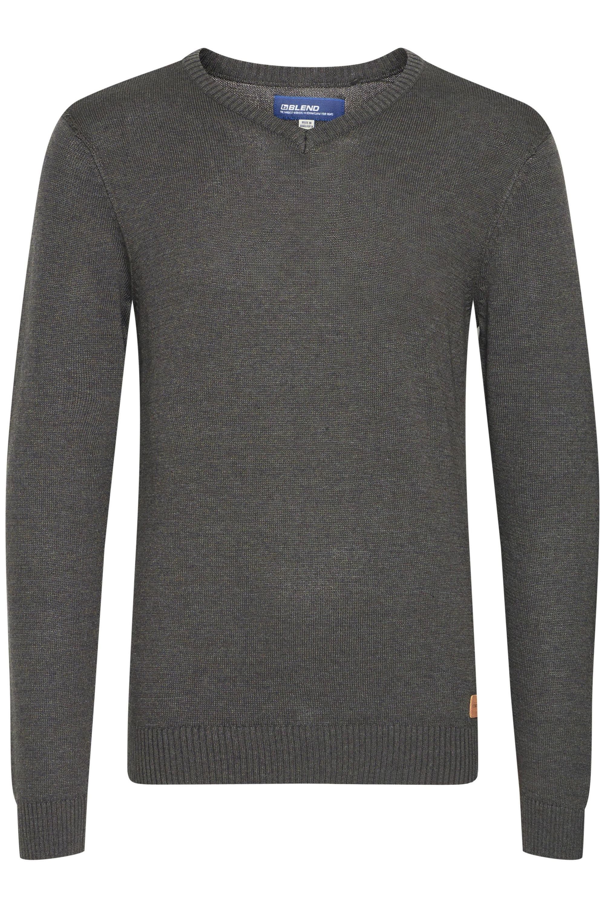 Blend Strickpullover BHDansel Feinstrickpullover mit V-Ausschnitt günstig online kaufen