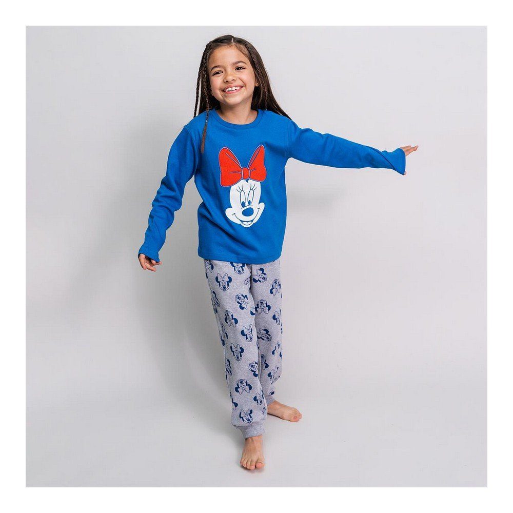 Disney Minnie Mouse Pyjama 2 2 Schlafanzug Nachtwäsche Langarm Kinder Minnie Teiler Pyjama jahre