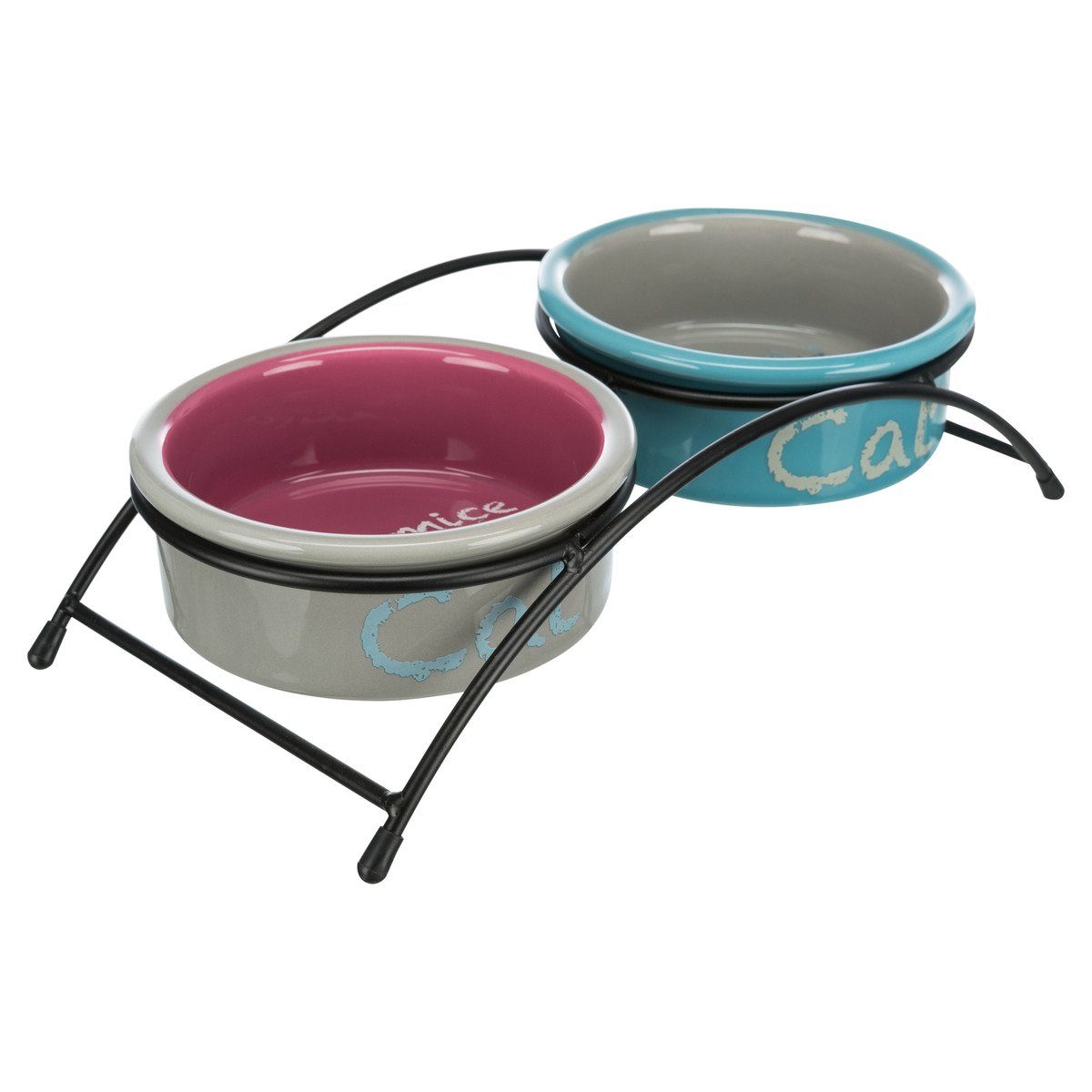 Napf-Set Keramik-Napf-Set Eat on Feet für Katzen