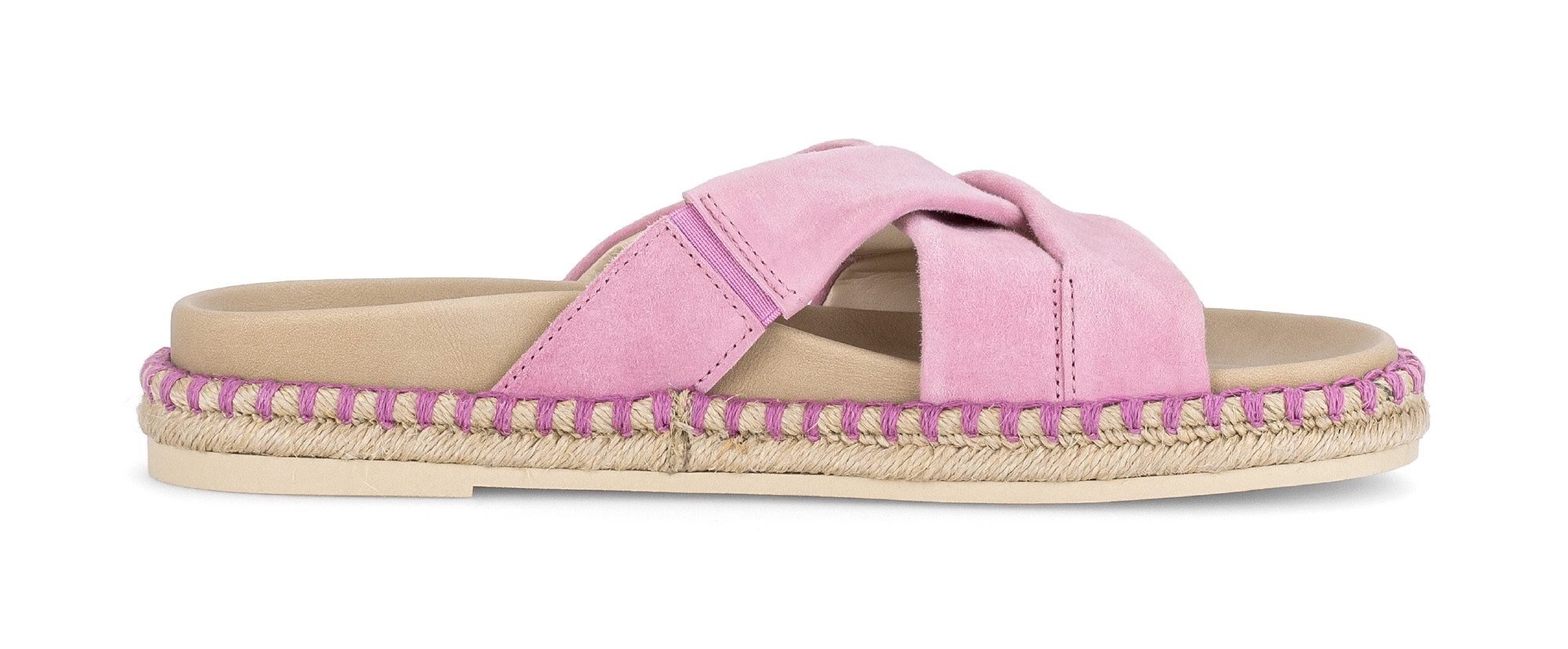 Gabor Pantolette Plateau, Sommerschuh, Schlupfschuh in modischer Optik