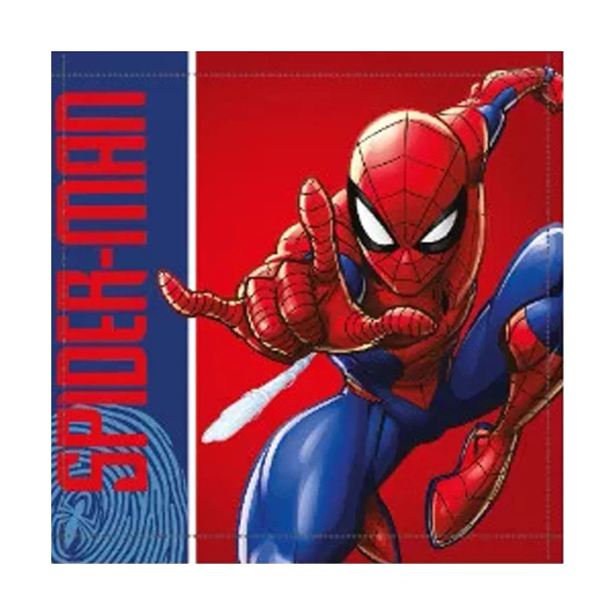 Spiderman Badetücher Spiderman City Swing Handtuch 30x30cm, Baumwolle (1-St)
