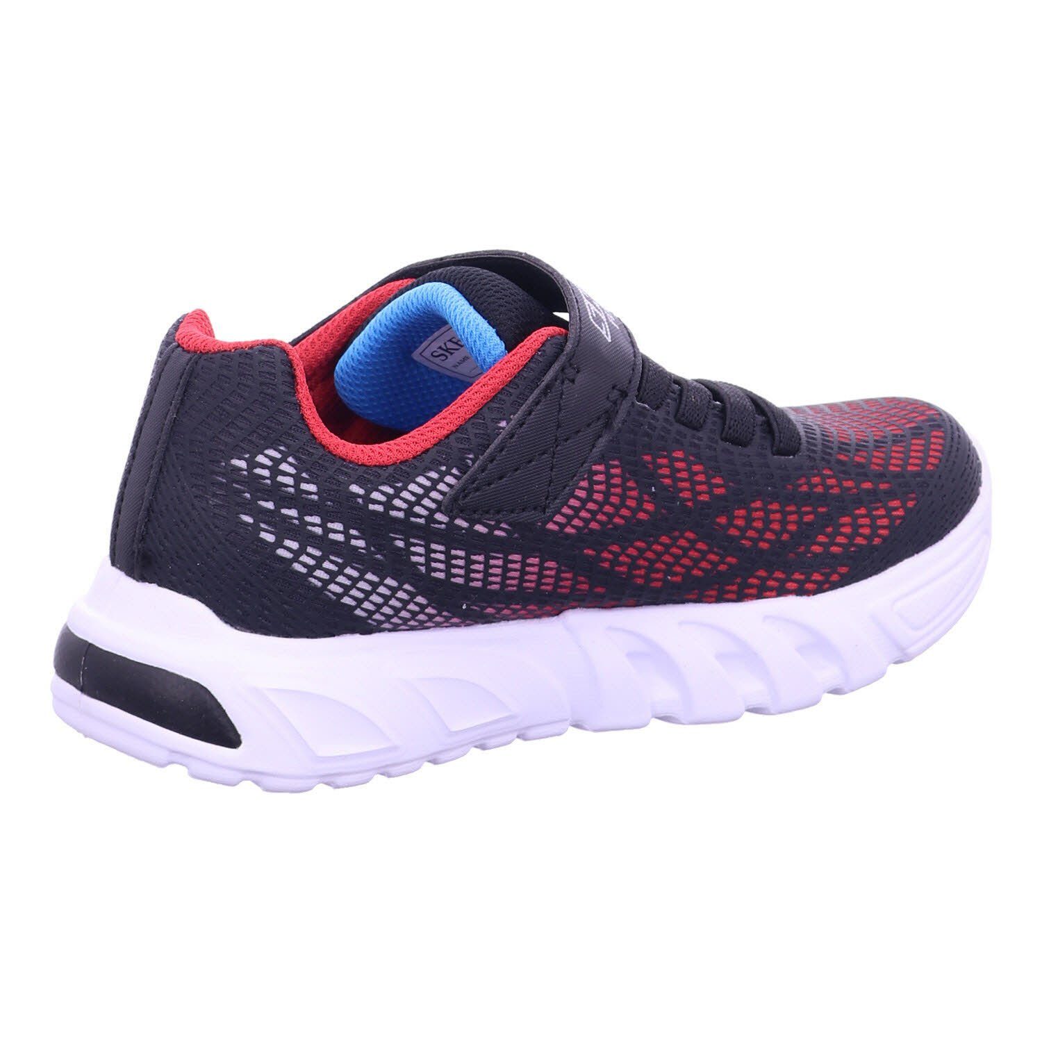 FLEX-GLOW ELITE Sneaker black/red/blue - VORLO (2-tlg) Skechers