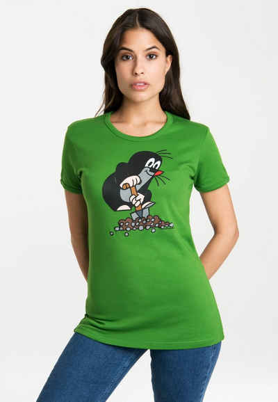 LOGOSHIRT T-Shirt »Der kleine Maulwurf« mit lizenziertem Originaldesign