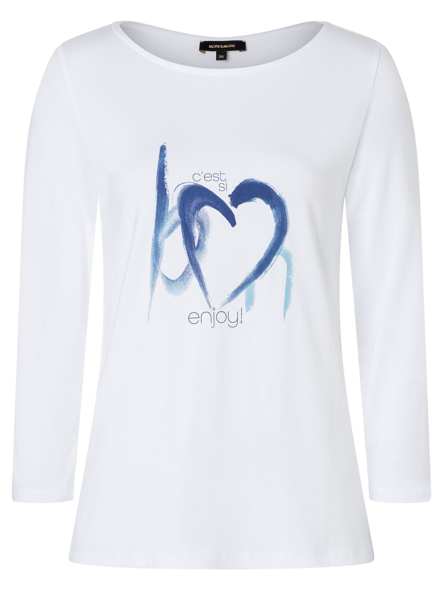 3/4-Arm-Shirt Shirt