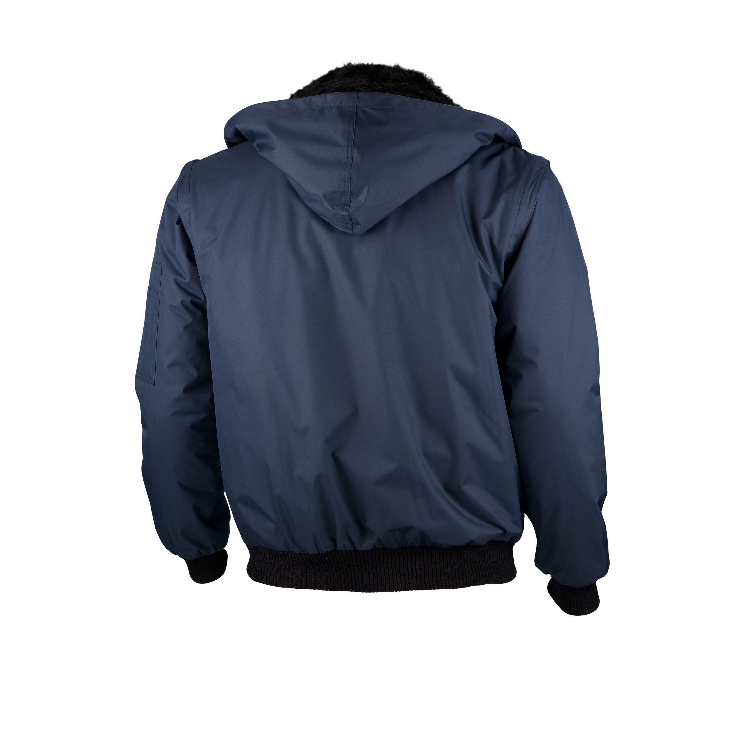 Qualitex Workwear Pilotenjacke Pilotenjacke wasserdicht marine, Gr. XXL günstig online kaufen