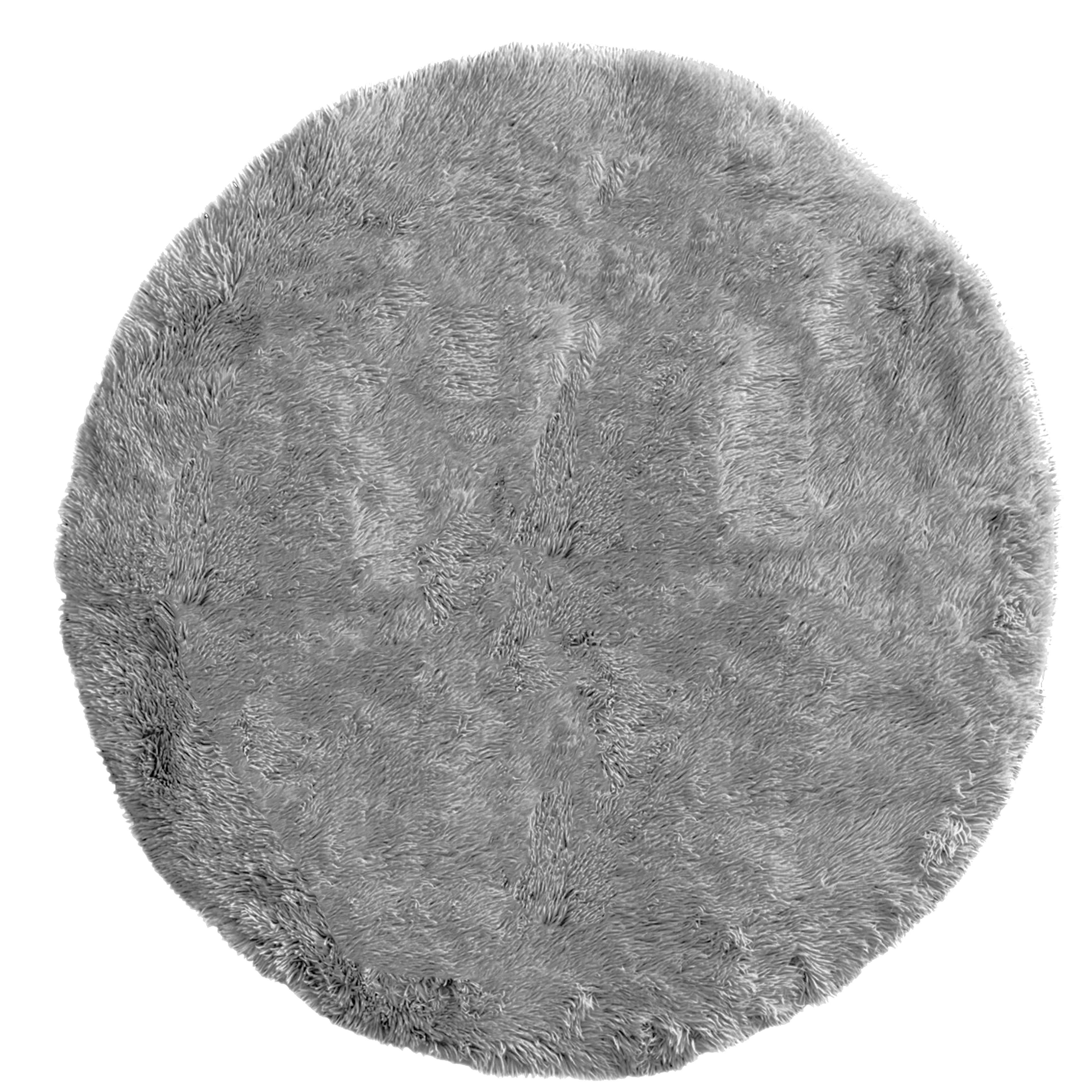the carpet Teppich Soft Shaggy, rund, günstig online kaufen