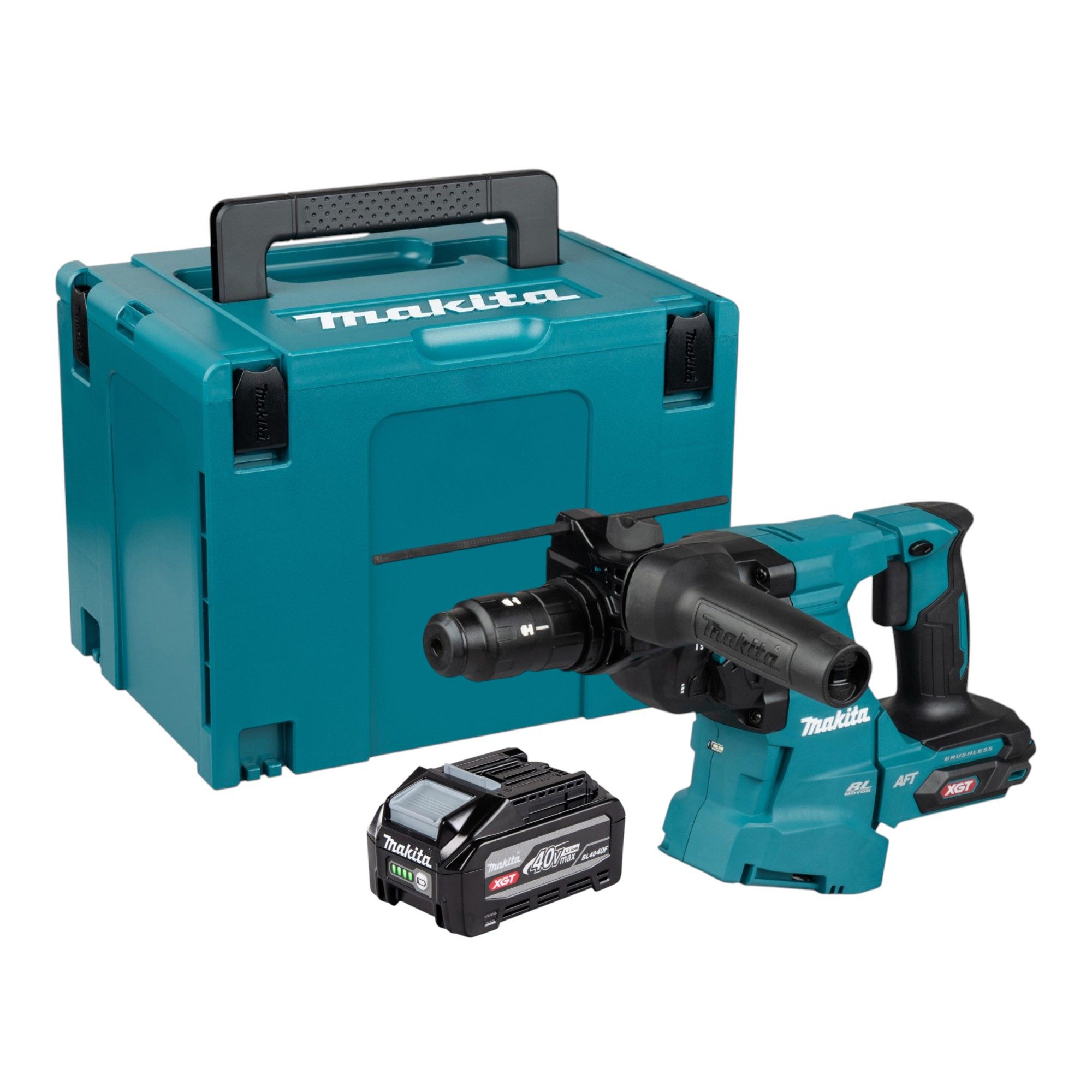 Makita Akku-Kombibohrhammer HR 012 GU101 Akku Kombihammer 40 V max. 3,3 J SDS plus Brushless