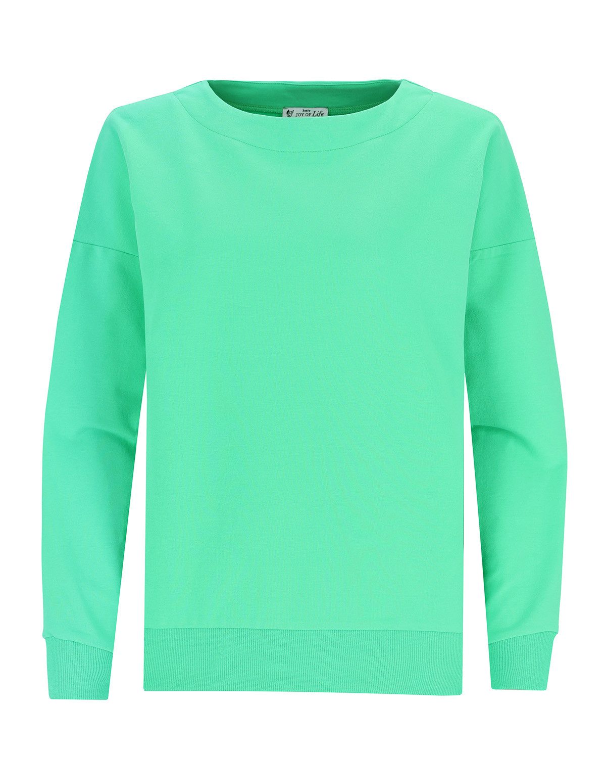 Hajo Sweatshirt Sweatshirt Cosy Cotton Touch 1/1 Arm