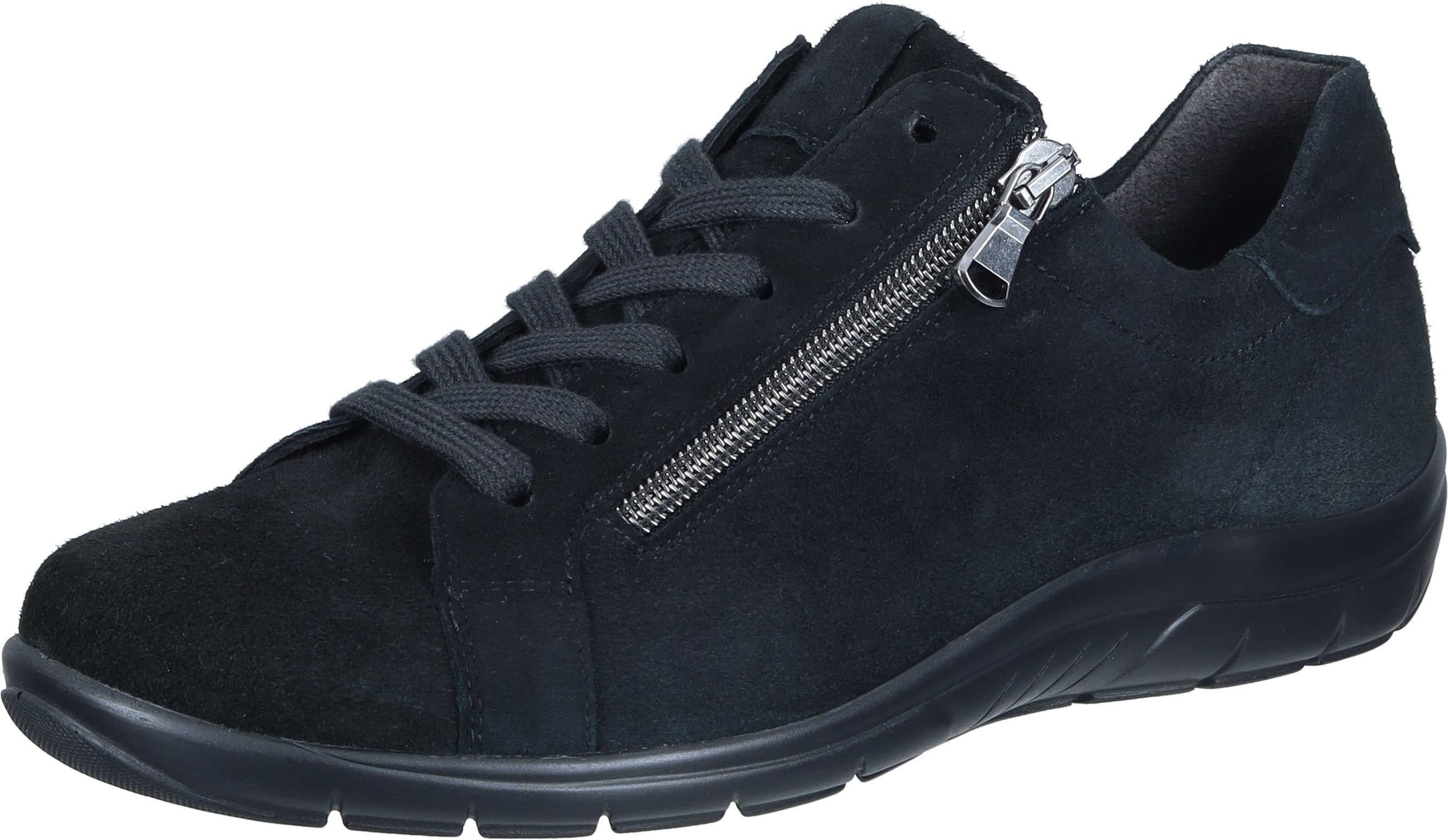 Semler Schnürer Schnürschuh aus Veloursleder