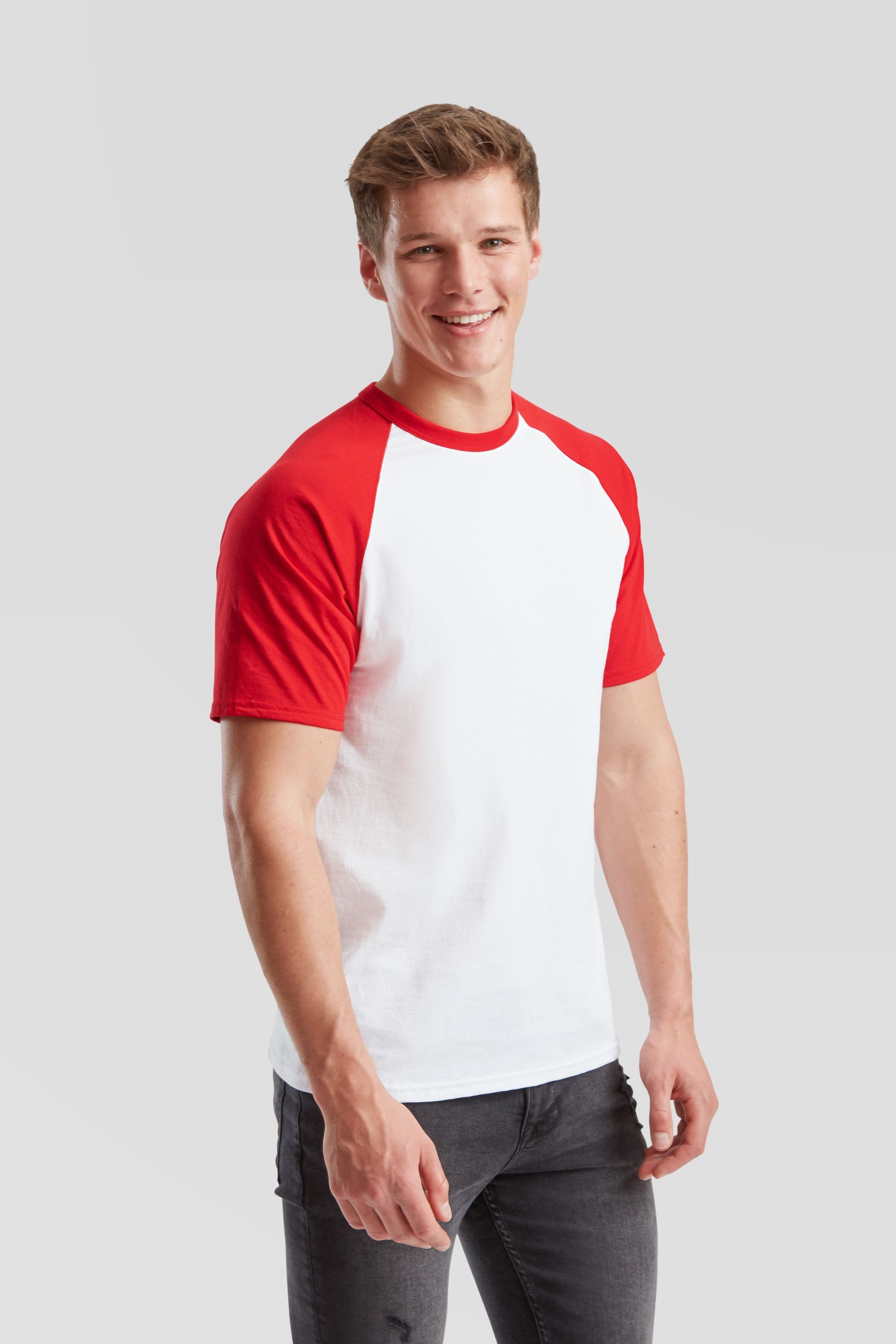 Fruit of the Loom Rundhalsshirt Valueweight Short Sleeve Baseball T – Bild 4 von 5