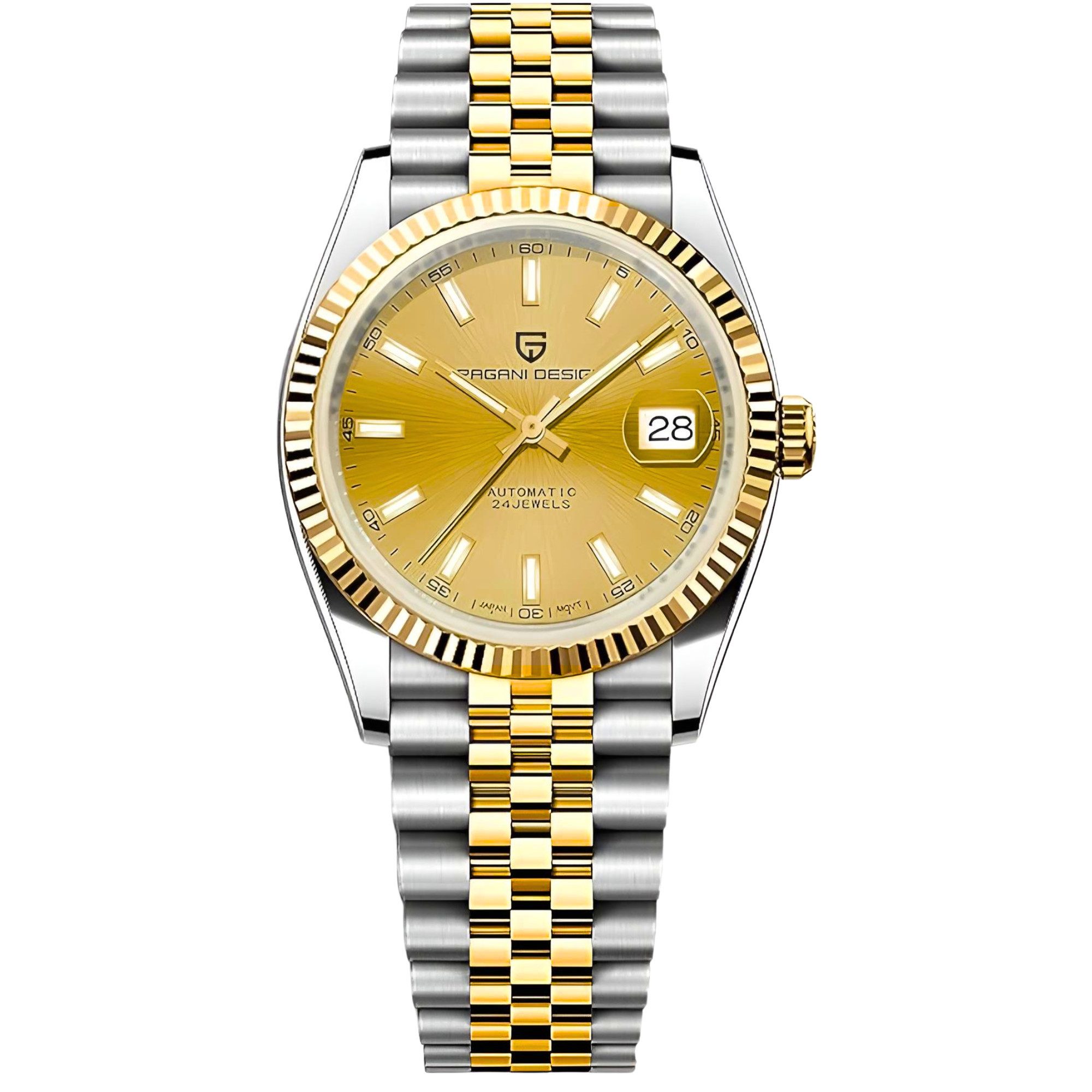 Pagani Design Automatikuhr Armbanduhr Herren Uhr Edelstahl Herrenuhr GTM, ( günstig online kaufen