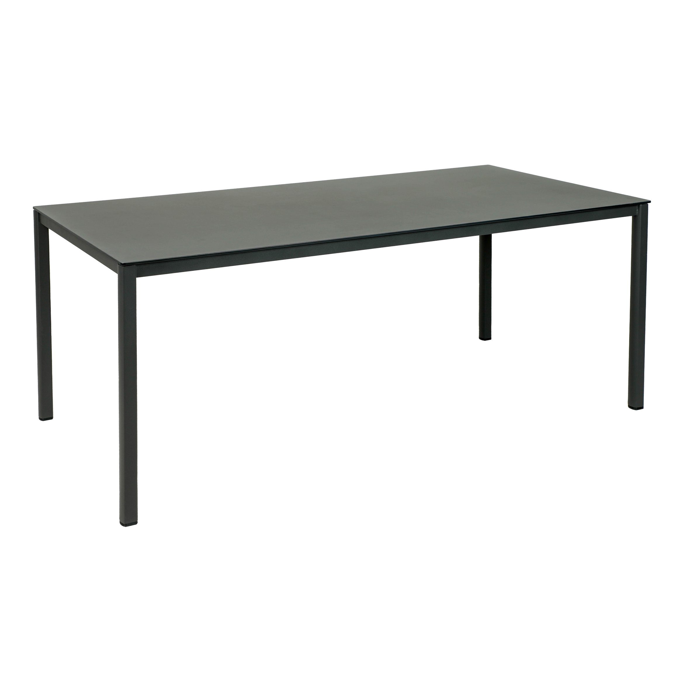 Greemotion Gartentisch Grenada Comfort, Outdoortisch, Esstisch, Edelstahl, Keramik-Look