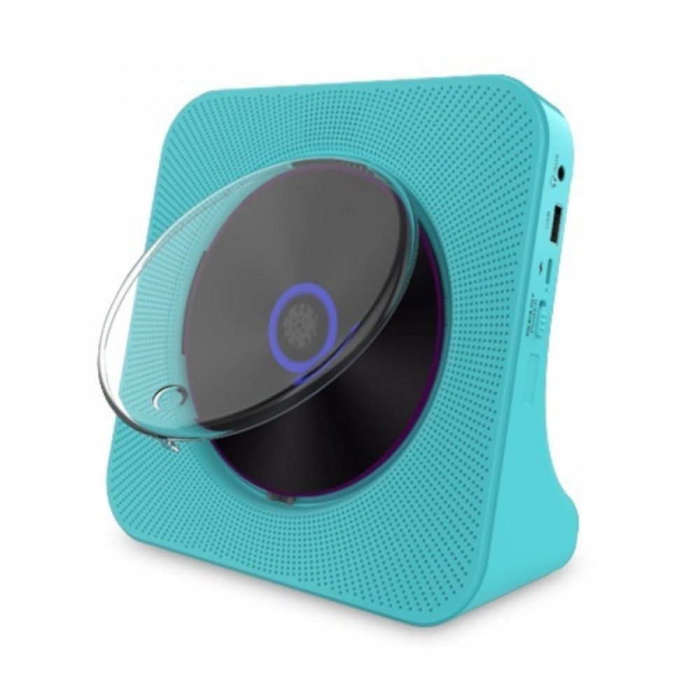 BBWL CD-Player mit Bluetooth, USB, FM-Radio und AUX tragbarer CD-Player (HiFi Stereo Lautsprecher, Fernbedienung, unterstützt CD MP3 WMA)