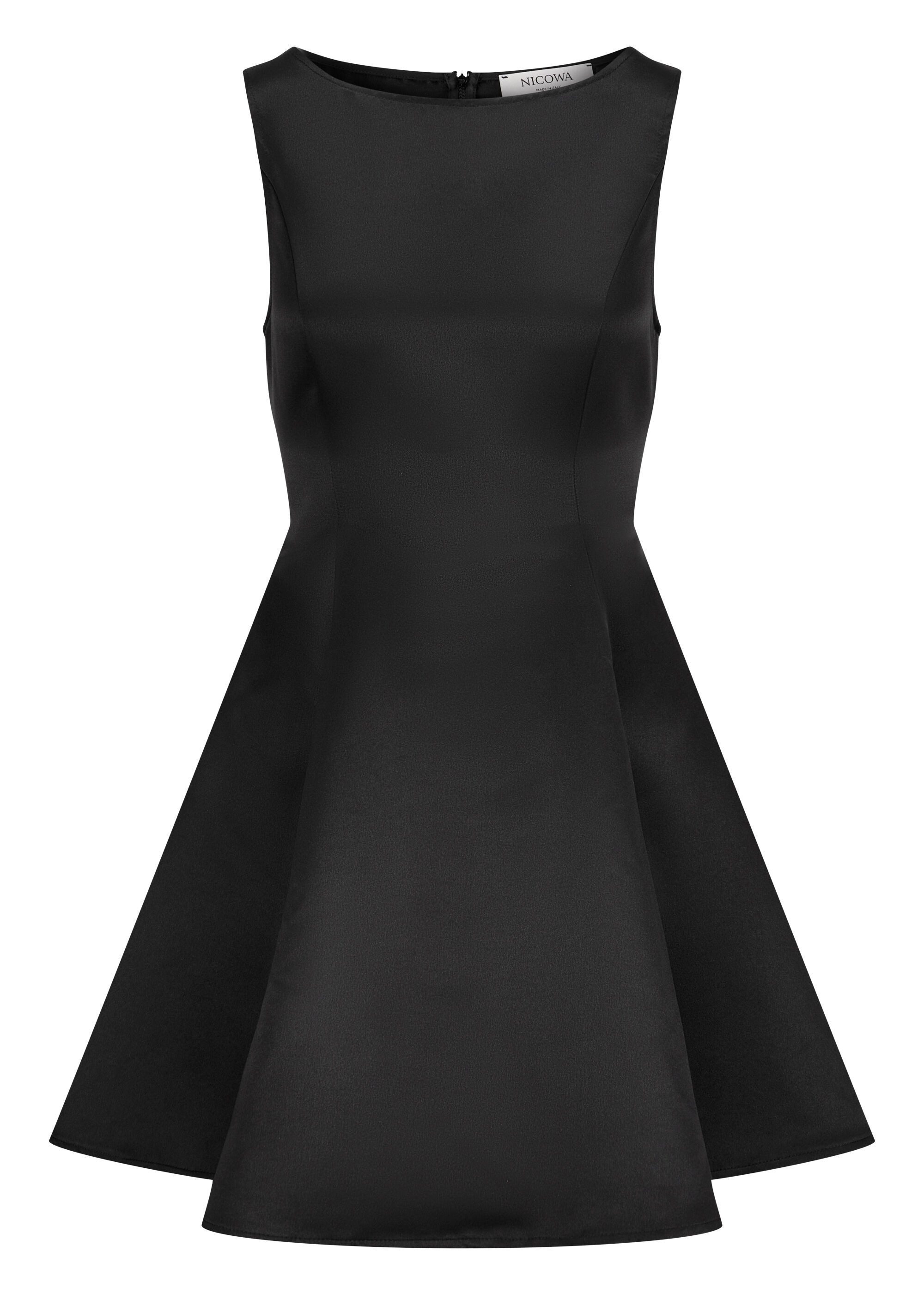 Nicowa Cocktailkleid RASOMI (1-tlg) Satinkleid mit Tellerrock günstig online kaufen