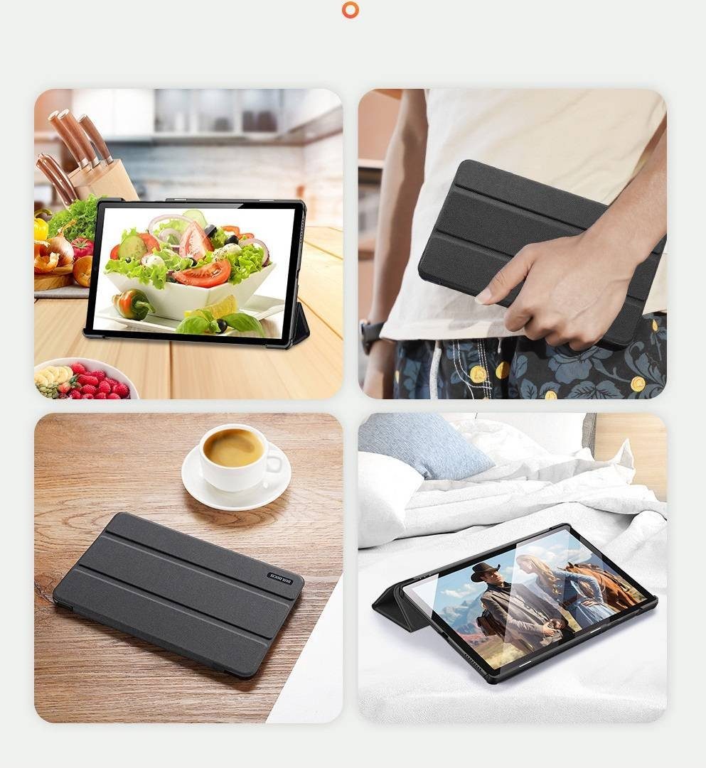Dux Ducis Tablet-Hülle für LENOVO TAB M10 HD 2 10.1", Hartschale mit Smart Sleep und integrierter Standfunktion