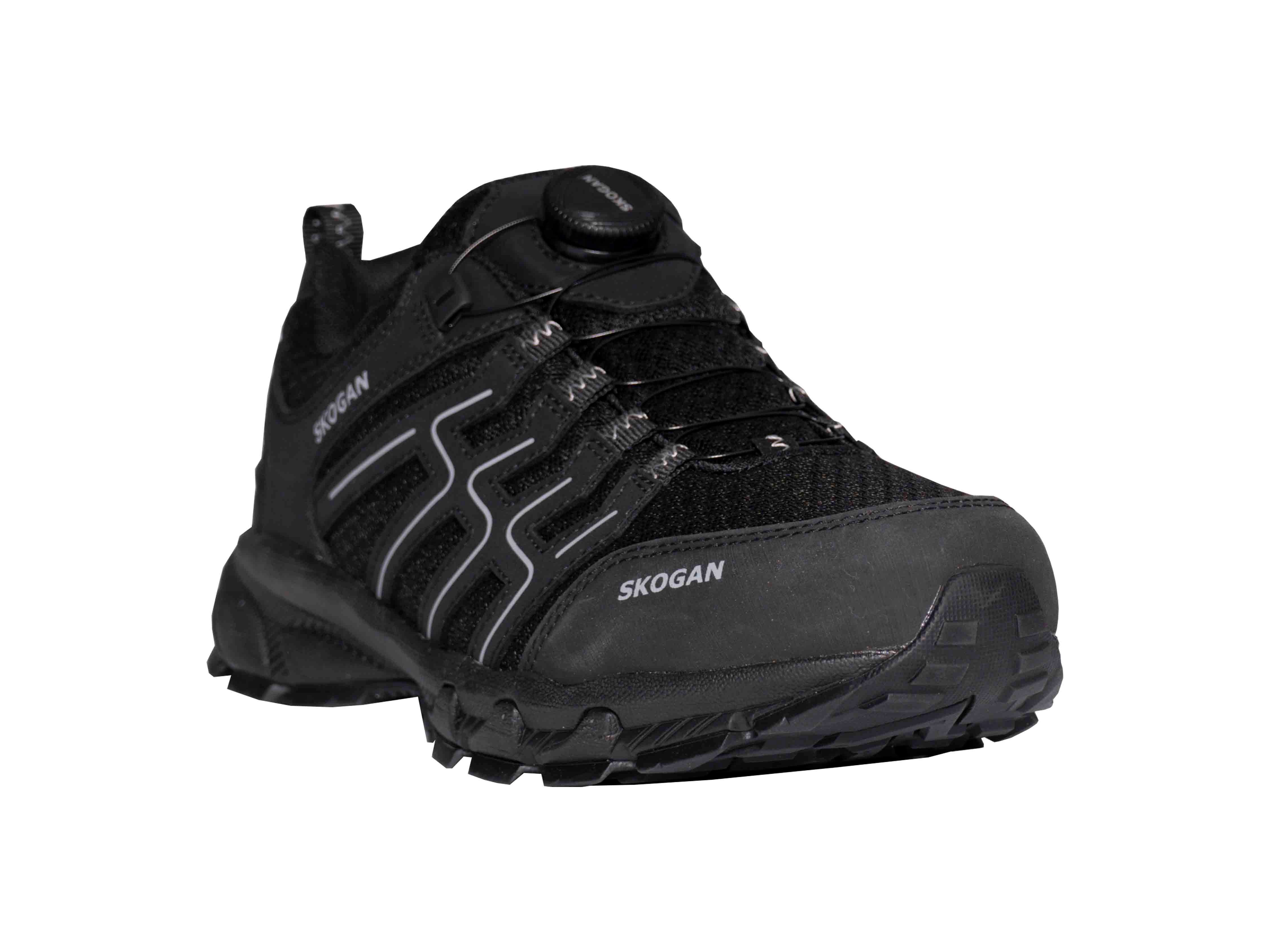 SKOGAN Skallas Outdoor Schuh mit Drehverschluss black Outdoorschuh günstig online kaufen