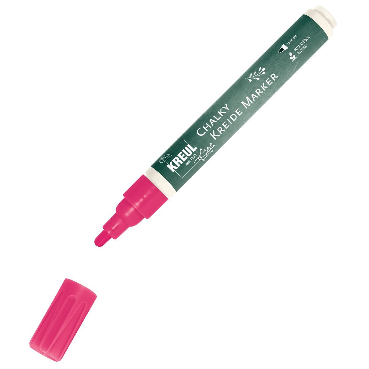 Kreidemarker KREUL Kreidemarker Chalky medium 2-3mm neonpink