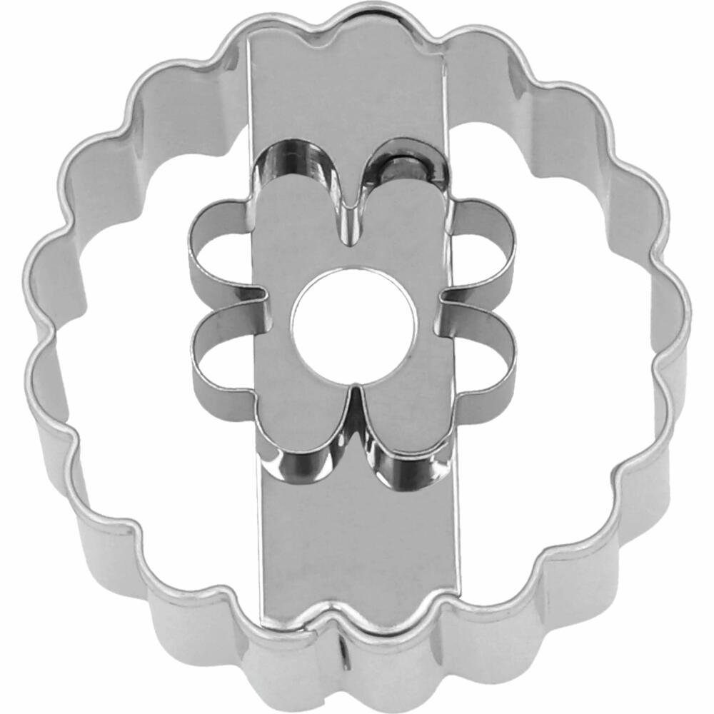 Stampino Per Biscotti Gatto 5,5 Cm - Birkmann, Formina In Plastica Grigia - 3