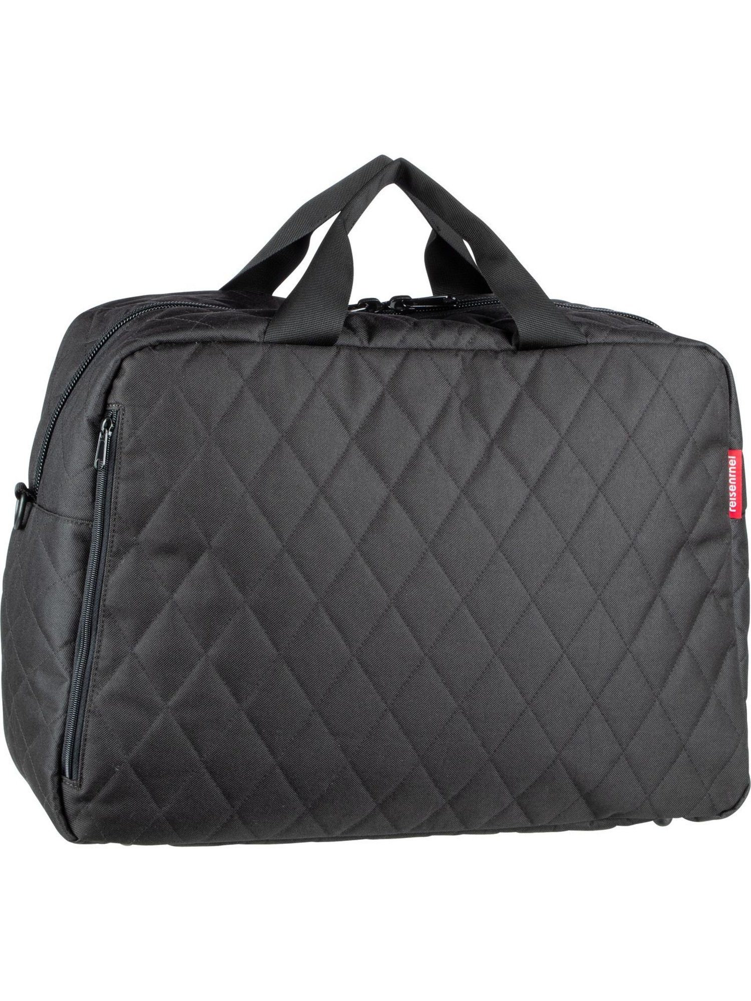 REISENTHEL® Weekender Rhombus Black duffelbag M