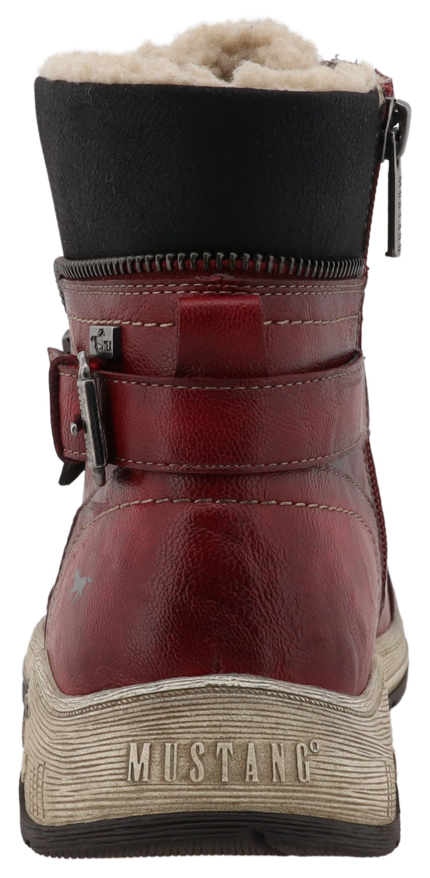 Mustang Shoes Ihana Winterboots High Top Sneaker, Winterboots mit Warmfutte günstig online kaufen