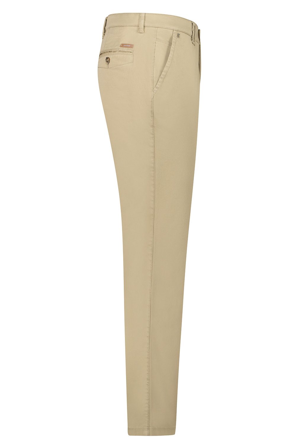 Atelier GARDEUR Slim-fit-Jeans SEVEN Iconic Khakis Slim Fit Pflegeleichter Satin mit Komfort-Stretch