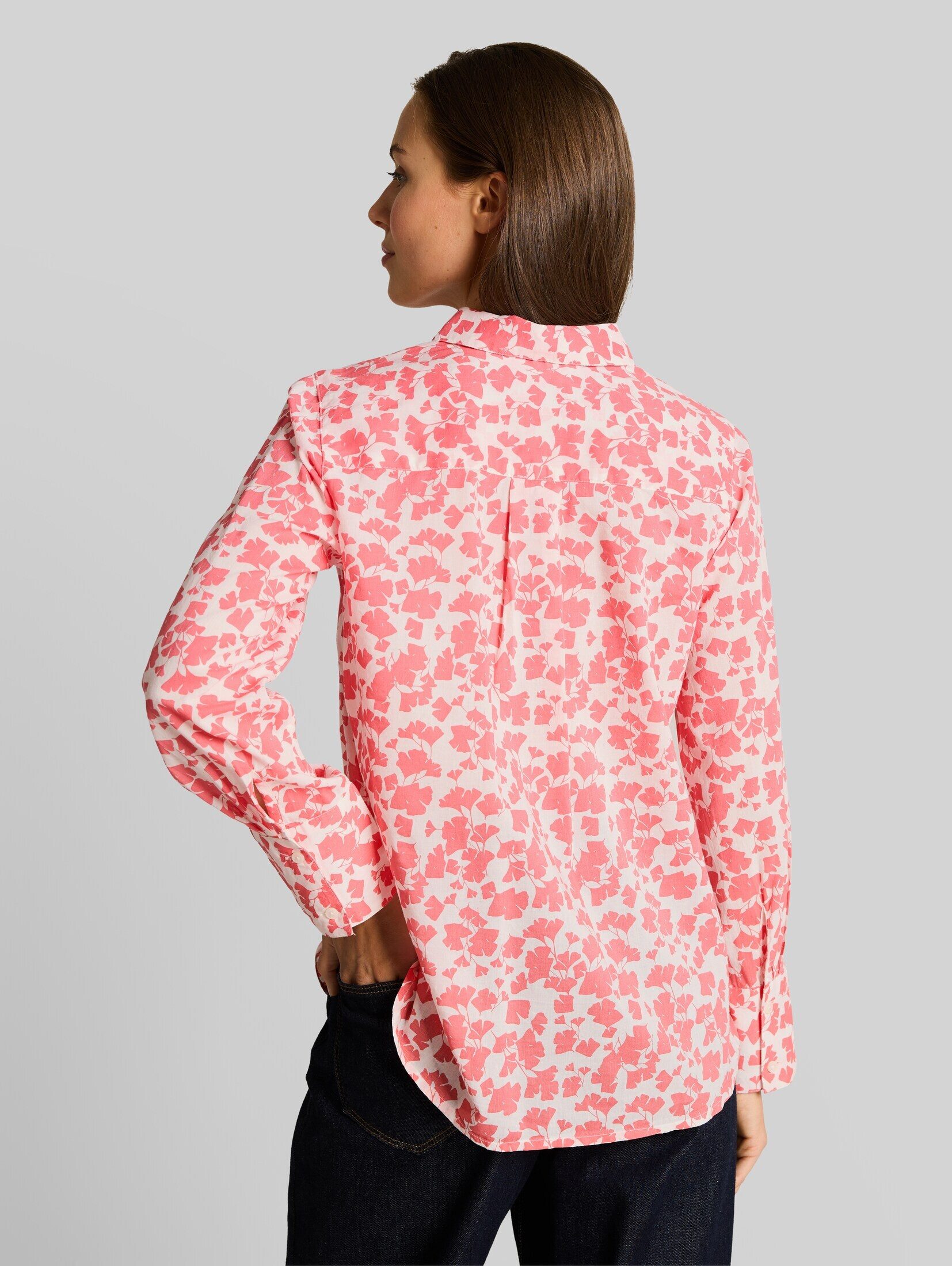 TOM TAILOR Langarmbluse Blusen & Shirts Hemdbluse mit Muster