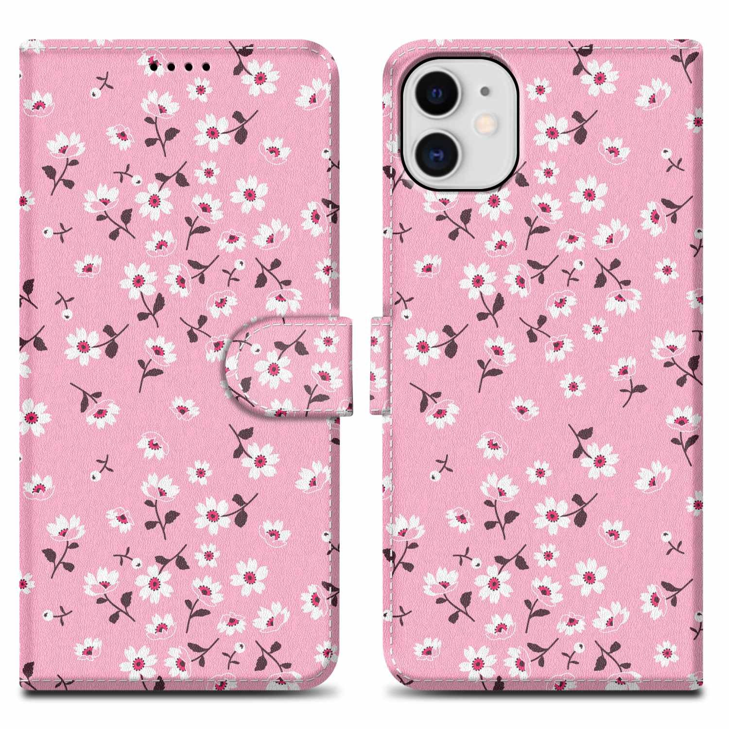 Cadorabo Handyhülle für iPhone 11 Hülle Apple iPhone 11, Handy Schutzhülle - Hülle, Standfunktion, Kartenfach, Magnetverschluss