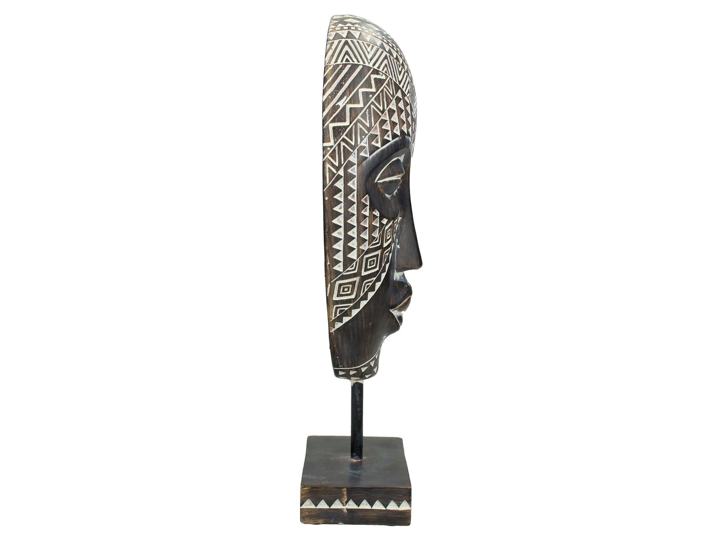 Polyresin Hochwertig Figur Ornament Maske Skulptur Engelnburg Dekofigur Dekofigur 13x8x33cm