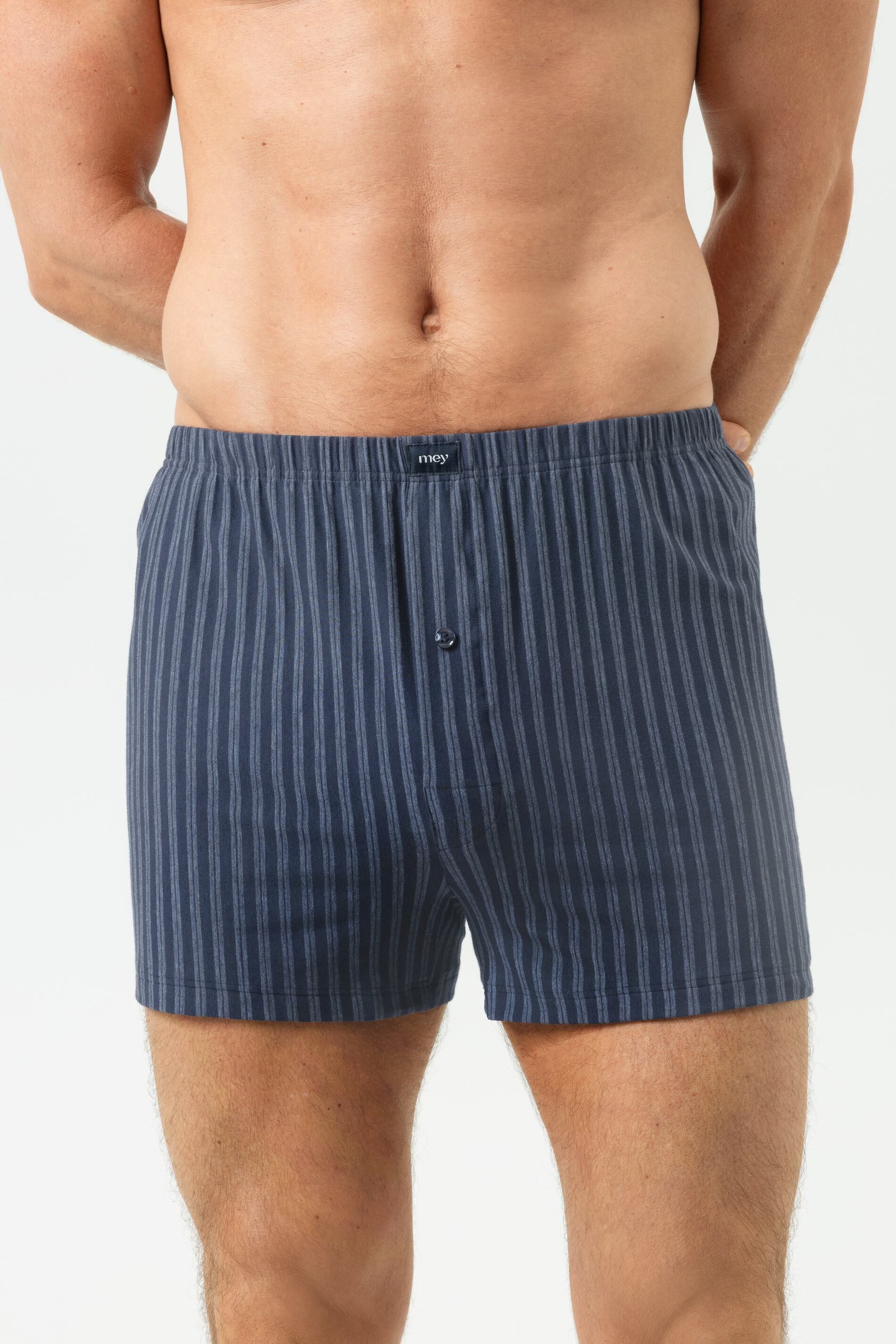 Boxershorts Mey Boxershorts Serie Denim Stripes Gestreift