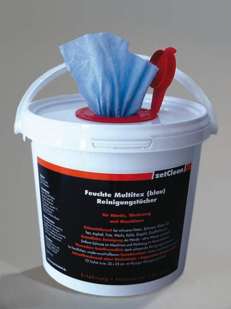 ZVG Fahrradöl Wiper Bowl feuchte Reinigungstücher Spendereimer (a 72 MultitexTücher)