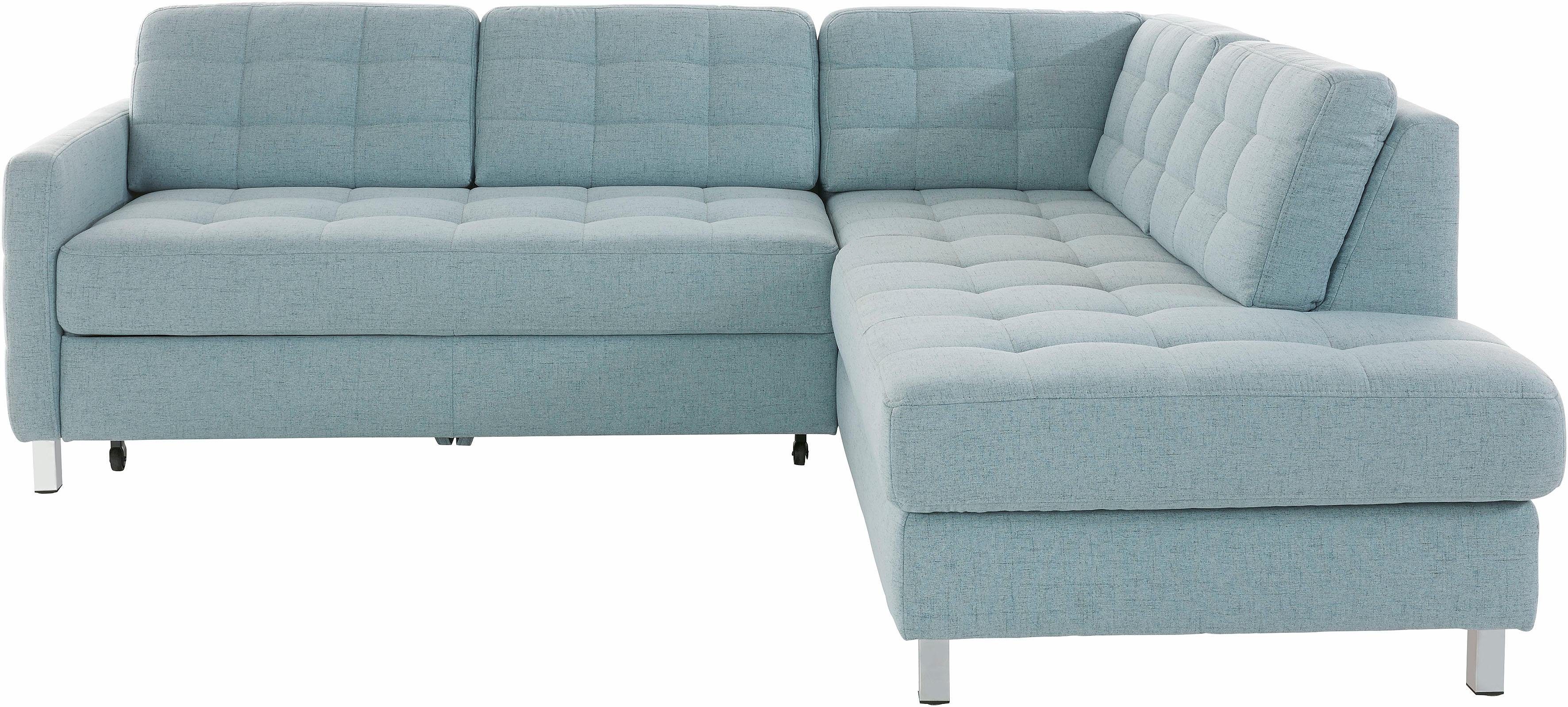 sit&more Ecksofa Picasso L-Form, wahlweise mit Schlaffunktion und Bettkasten