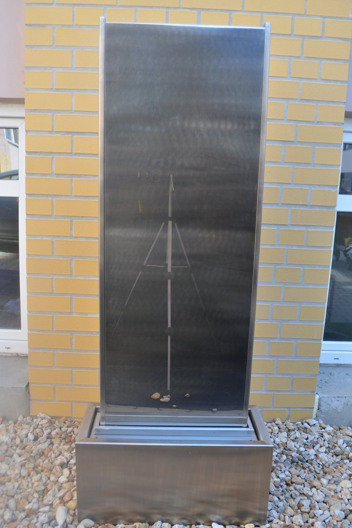 Köhko Gartenbrunnen "MURO " mit LED günstig online kaufen