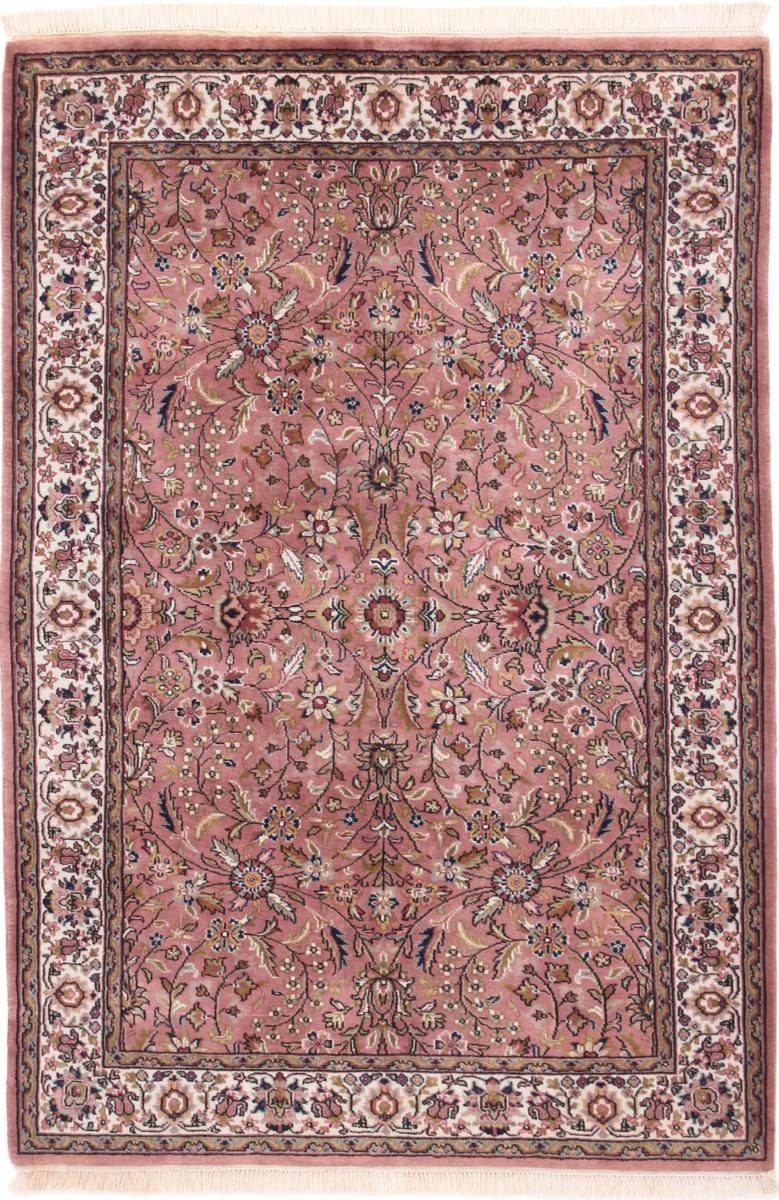 Orientteppich Indo Keshan 121x181 Handgeknüpfter Orientteppich, Nain Trading, rechteckig, Höhe: 12 mm