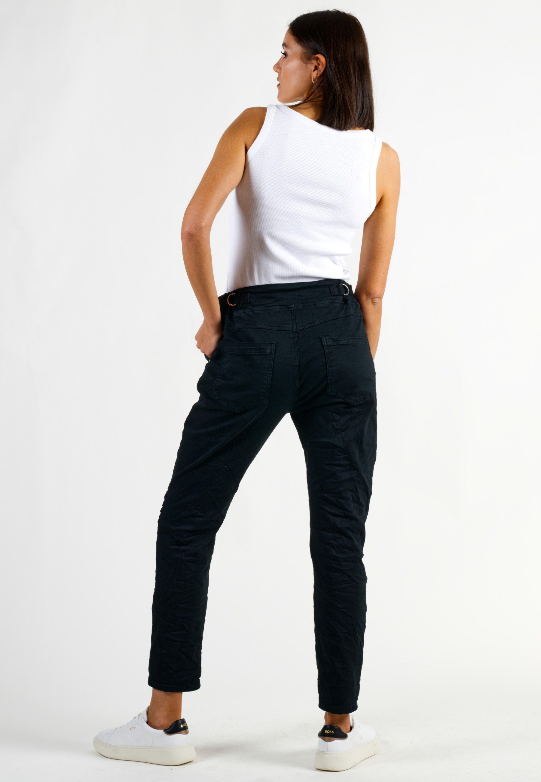 Andijamo-Fashion Stretch-Hose URBAN CHILL JOGPANTS Elastikbund günstig online kaufen