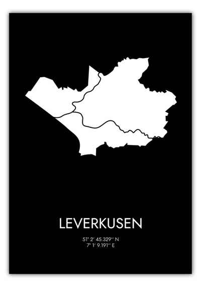 MOTIVISSO Poster Leverkusen Koordinaten #3