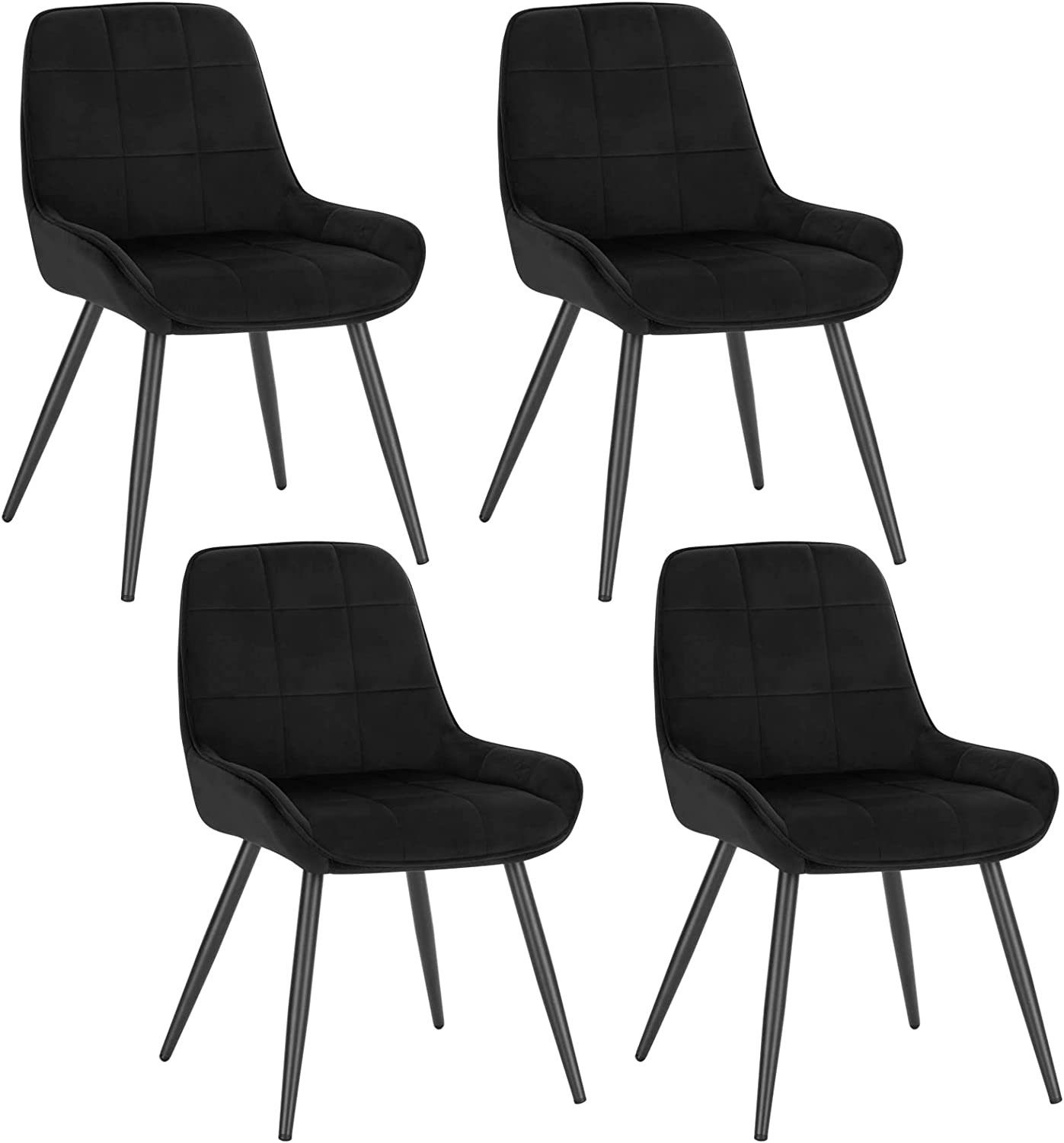 Woltu Esszimmerstuhl (4 St), Polsterstuhl Samt günstig online kaufen
