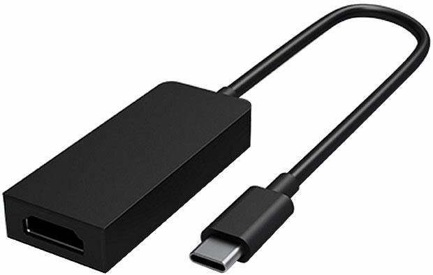 Microsoft USB-C-zu-HDMI-Adapter USB-Adapter HDMI Typ A zu USB Typ C