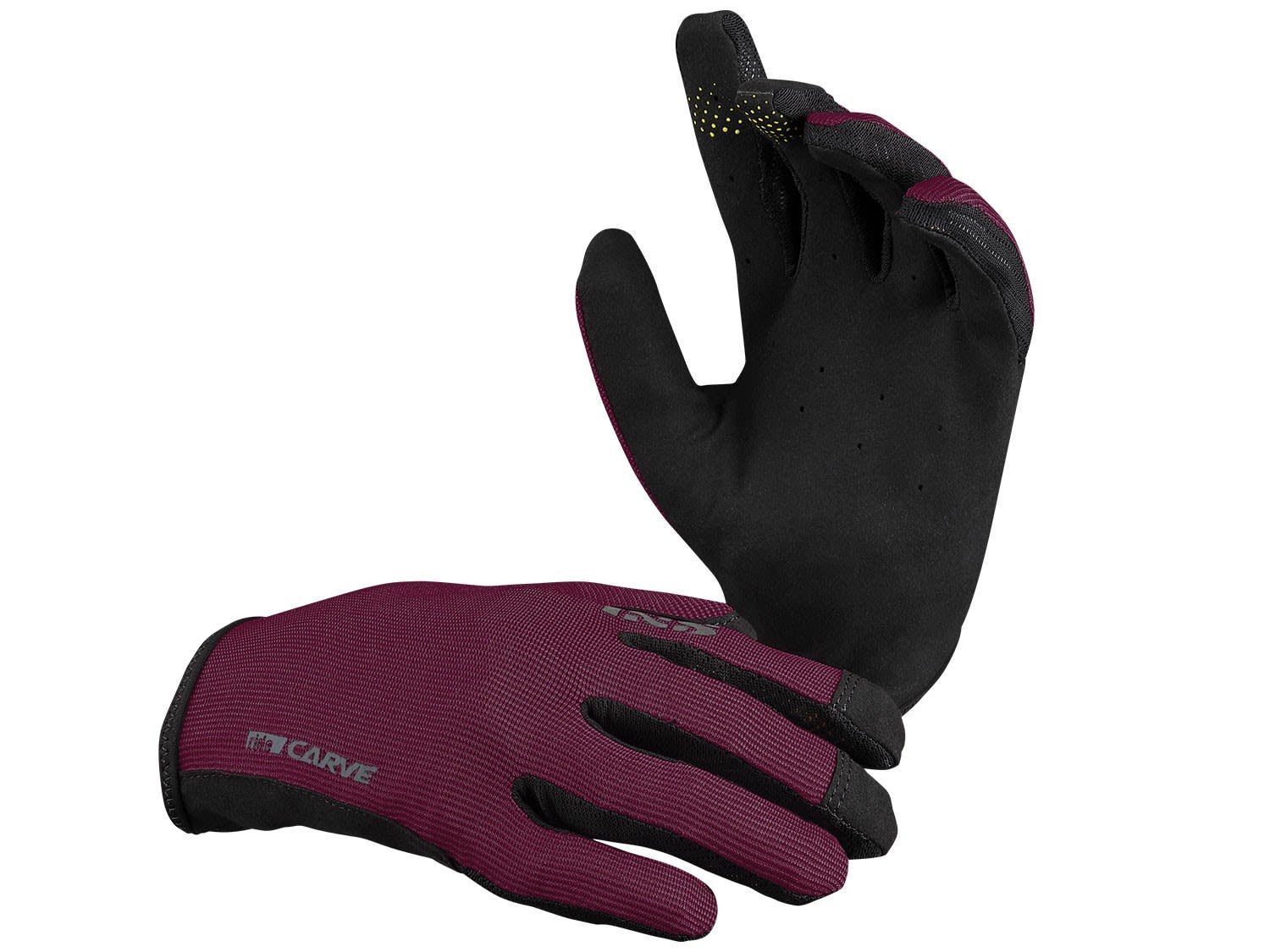 Gloves Carve Fleecehandschuhe IXS Accessoires Raisin Ixs