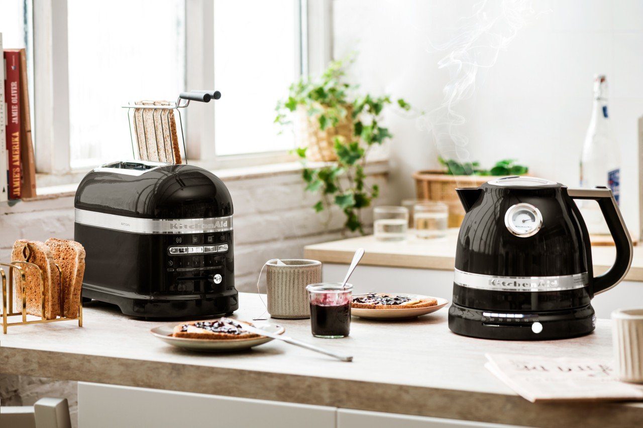 KitchenAid Toaster KitchenAid Paket 1, Toaster + Brötchenaufsatz Artisan 5KMT2204