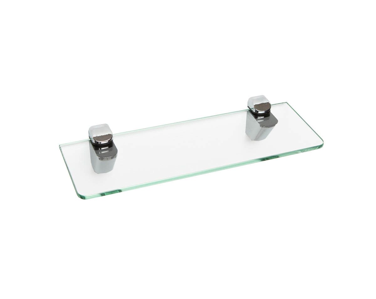 einfachgutemoebel Waschtisch-Set Glasregal 30x10cm Sicherheitsglas ESG, günstig online kaufen
